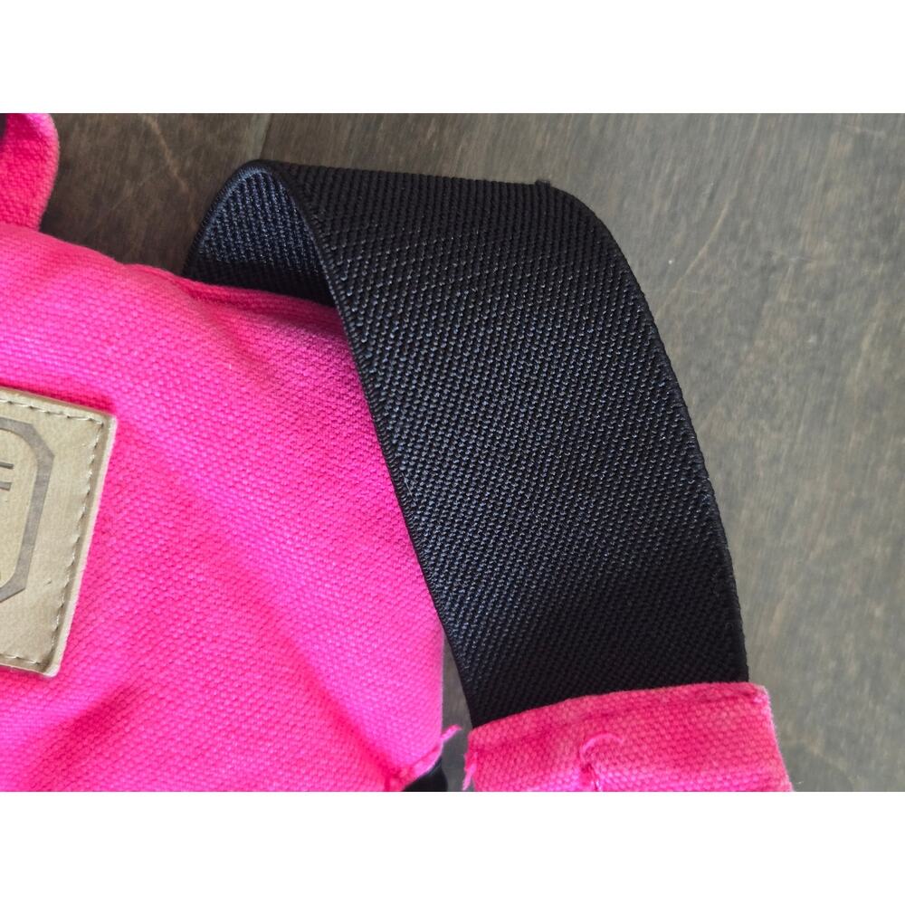 Schmidt Kids Hot Pink Insulated Bib Snow Overalls Youth Medium 10-12 Vintage - Picture 4 of 11